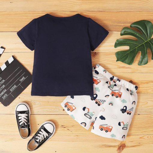 Set tricou si pantaloni Cars - imagine 4