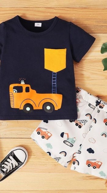 Set tricou si pantaloni Cars
