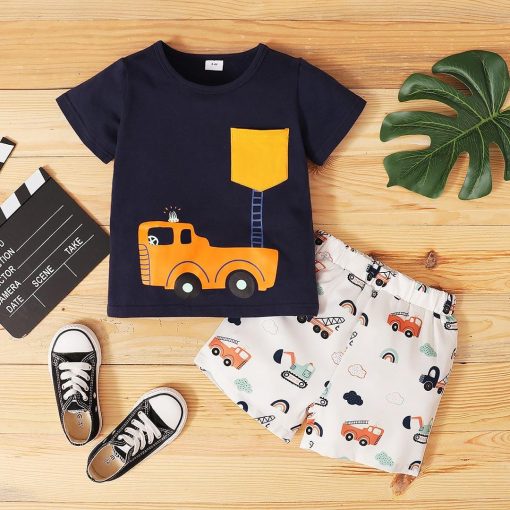 Set tricou si pantaloni Cars