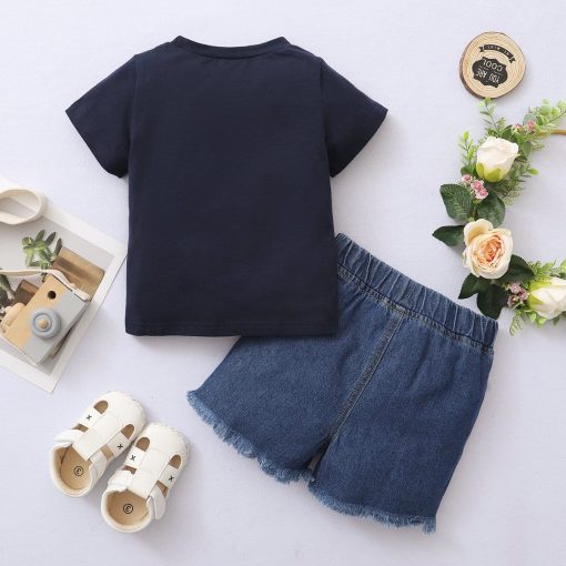 Set tricou si pantaloni Summer Time - imagine 5
