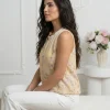 top-galben-cu-funda-si-imprimeu-floral