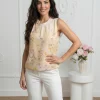 top-galben-cu-funda-si-imprimeu-floral
