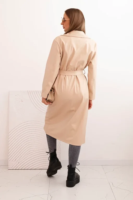 trench-bej-din-piele-ecologica-cu-cordon