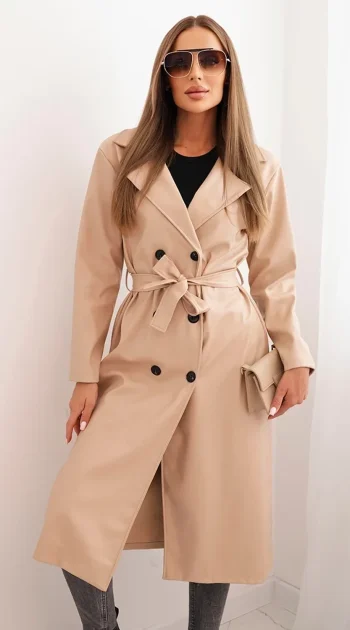 trench-bej-din-piele-ecologica-cu-cordon