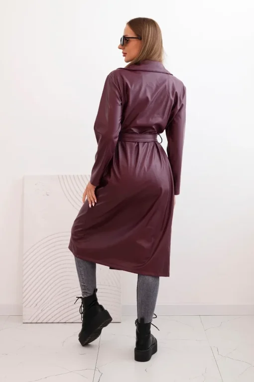 trench-burgundy-din-piele-ecologica-cu-cordon