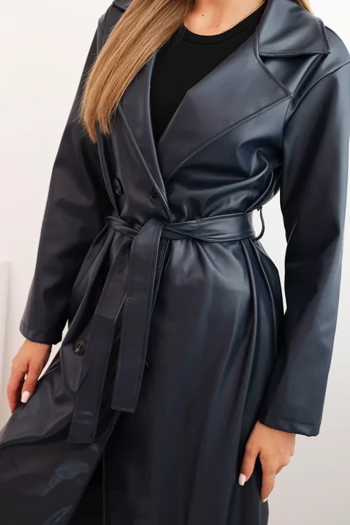 trench-din-piele-ecologica-cu-cordon-bleumarin