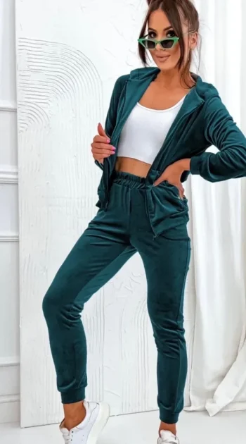 trening-albastru-marin-din-catifea-cu-fermoar