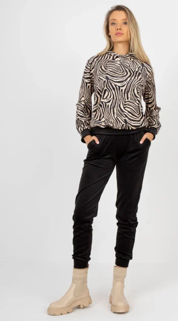 trening-din-catifea-cu-imprimeu-zebra-si-pantaloni-negri