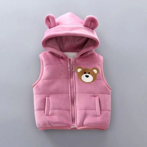 Trening pufos 3 piese Teddy Pink - imagine 4