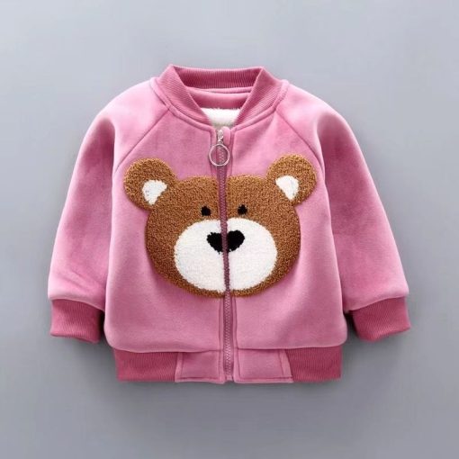 Trening pufos 3 piese Teddy Pink - imagine 3