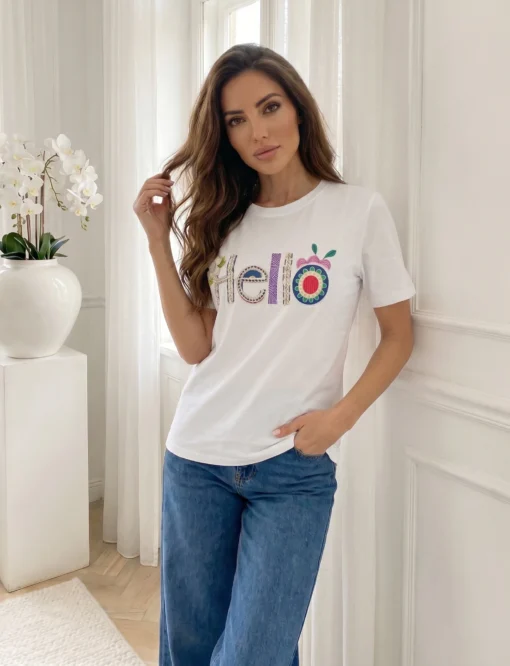 tricou-alb-din-bumbac-cu-imprimeu-in-relief-hello