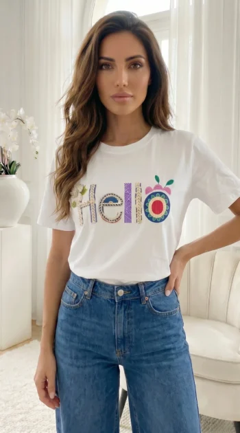 tricou-alb-din-bumbac-cu-imprimeu-in-relief-hello