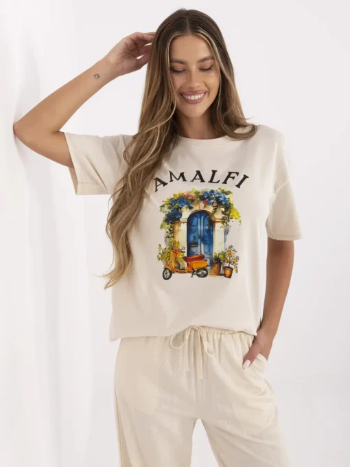tricou-bej-oversize-cu-imprimeu-amalfi