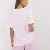 tricou-cu-dungi-roz-si-imprimeu-dolce-vita