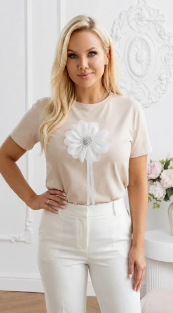 tricou-dama-cu-floare-3d-din-organza-si-perle