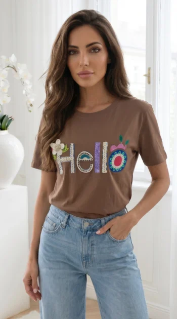 tricou-maro-din-bumbac-cu-imprimeu-in-relief-hello