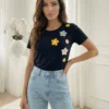 tricou-negru-cu-flori-brodate